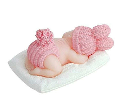 Sleeping Baby Candle Making Mould