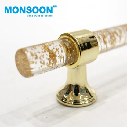 Transparent Handle Gold