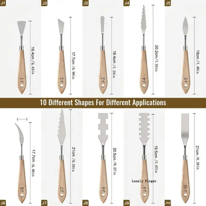 Painting Knife Wooden Handle