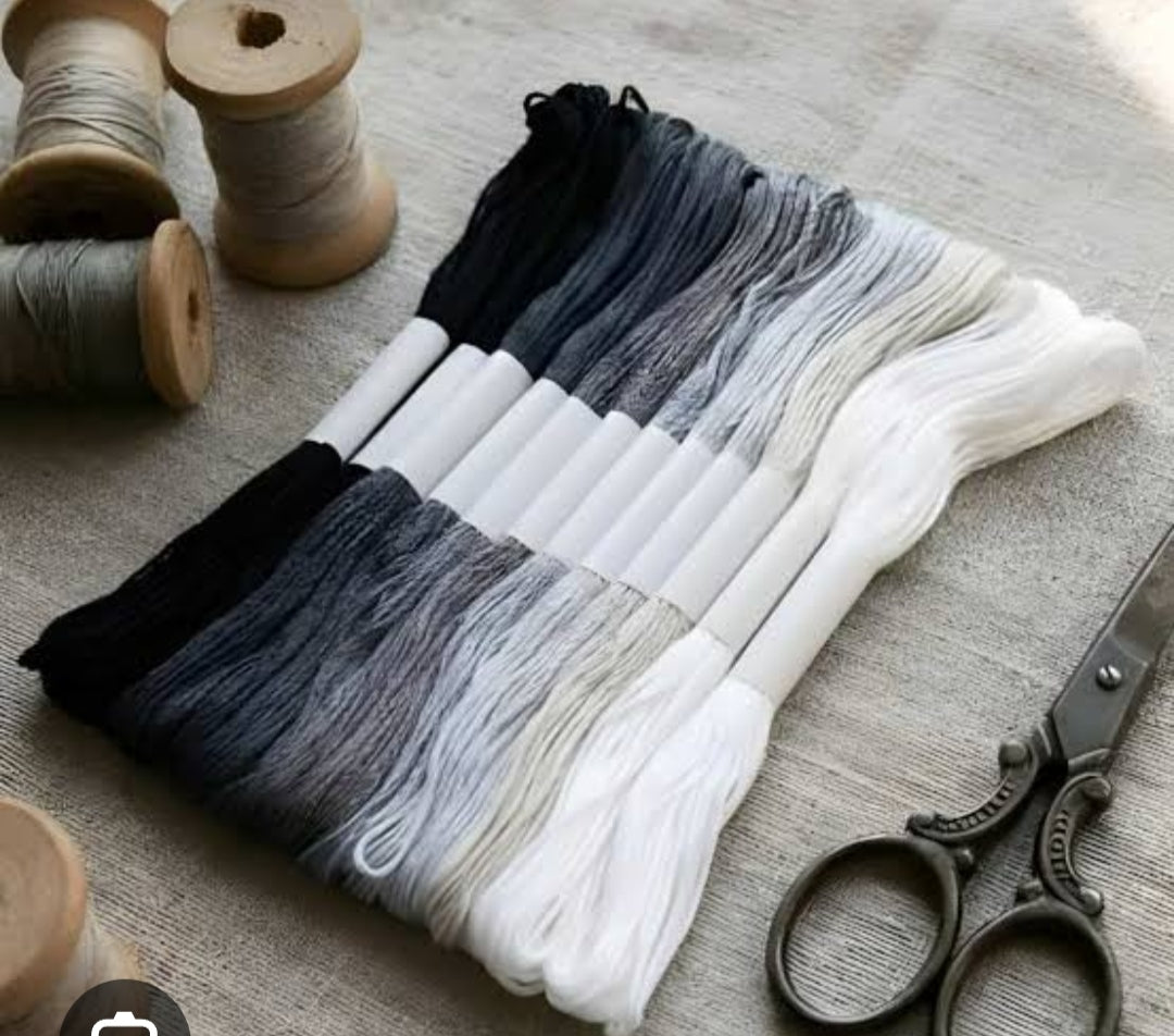 Thread Skeins (12 Pc, 8 Meters)
