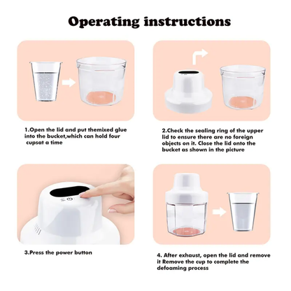 Bubble Removing Vacuum Chamber Machine