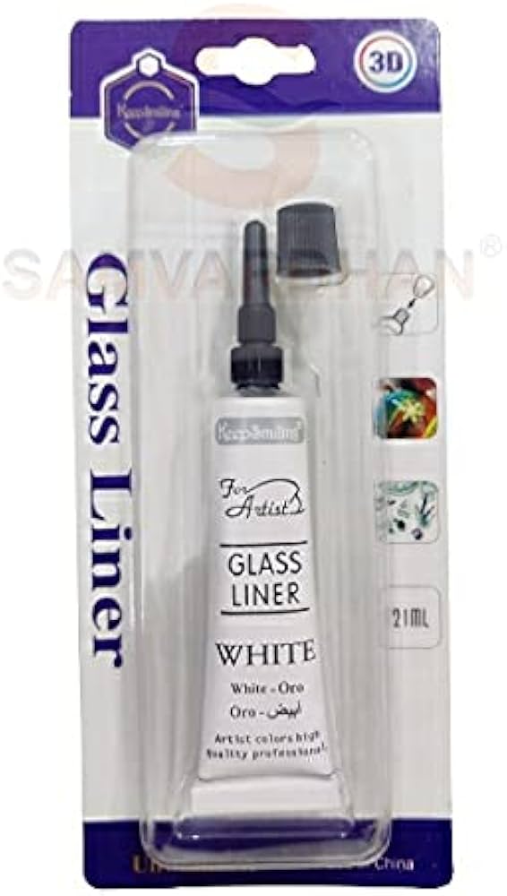 Glass Linner Color White (1 pc)