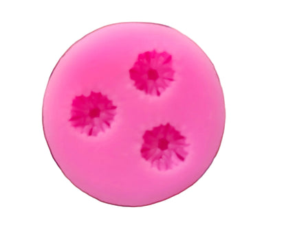 3 Cavity Flower Mould