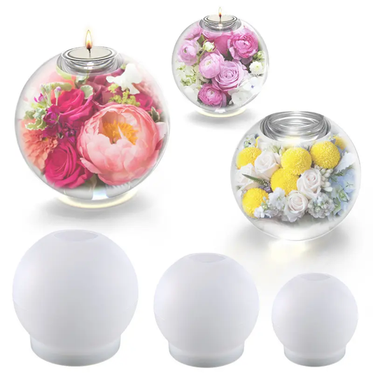 Ball Tea Light Candle Holder