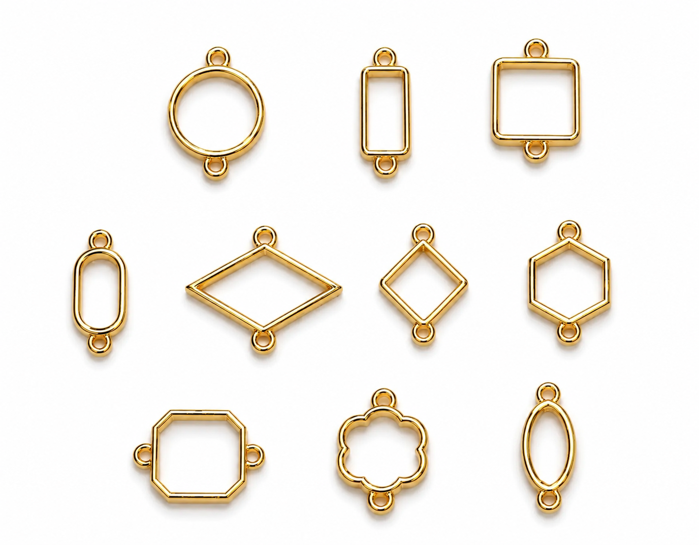 Rakhi Bezels Golden (10 pc)