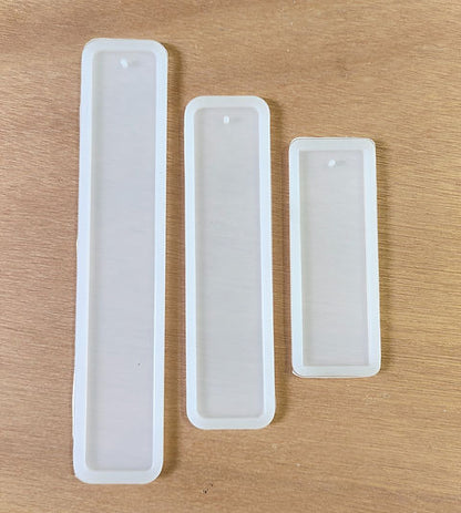 SRN109- Sizes Rectangle Bookmark Silicone Mold