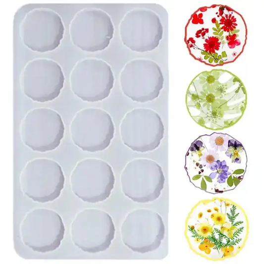 15 Cavity Round Mould