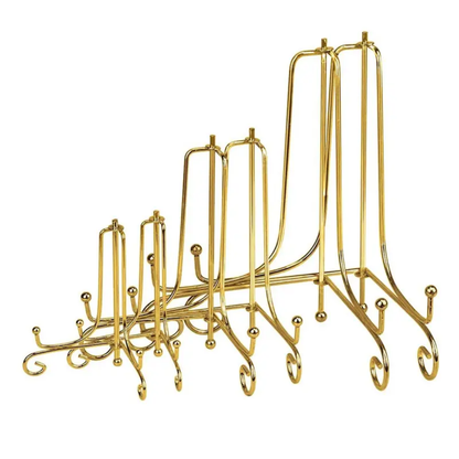 Golden Metal Stand (4 Inch)
