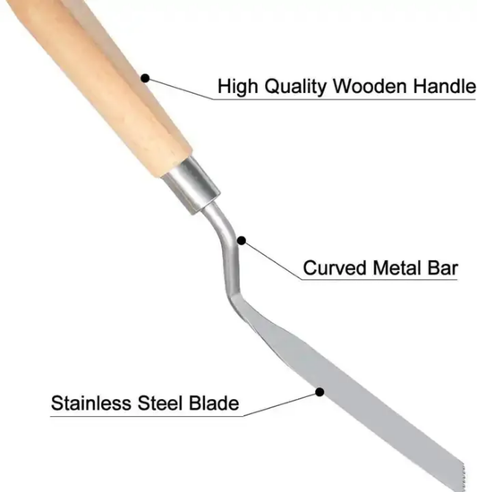 Painting Knife Wooden Handle