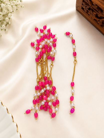 Beads Bracelet Chain (4 pc)