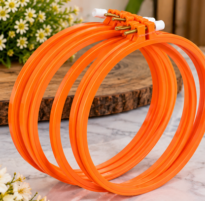Embroidery Hoop Ring Plastic (24Cm , 2 Pc)