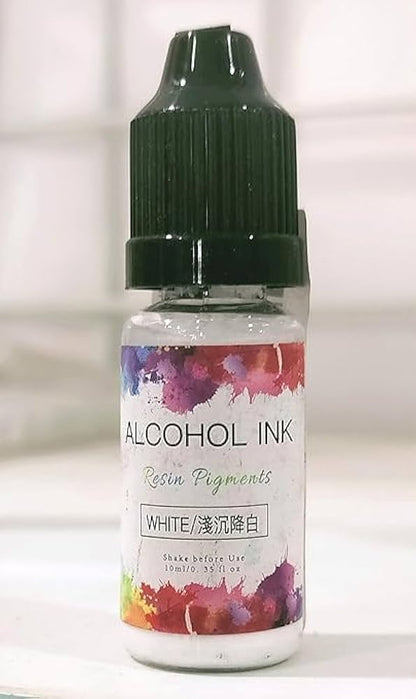 Alcoholic Ink Pigment Color ( White , 1 pc)