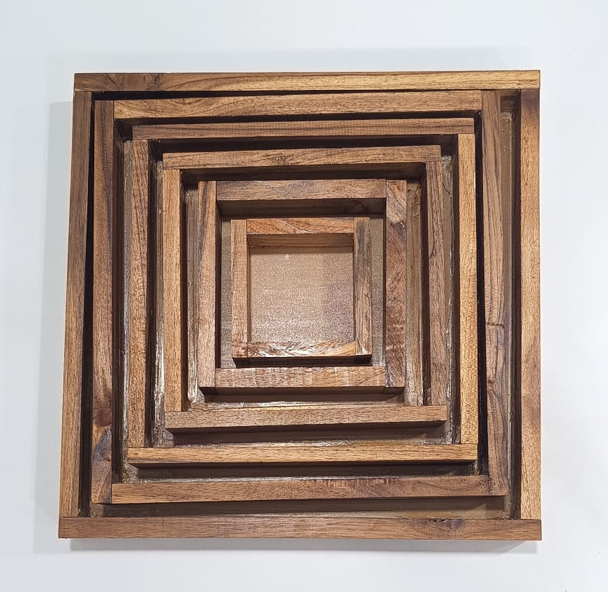 Teakwood Frame (8" , 10" , 12" , 14" )