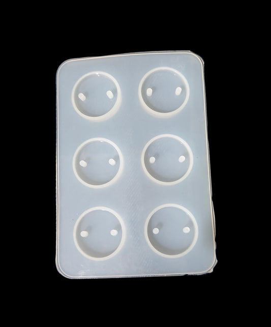 6 Cavity Round Rakhi Mould