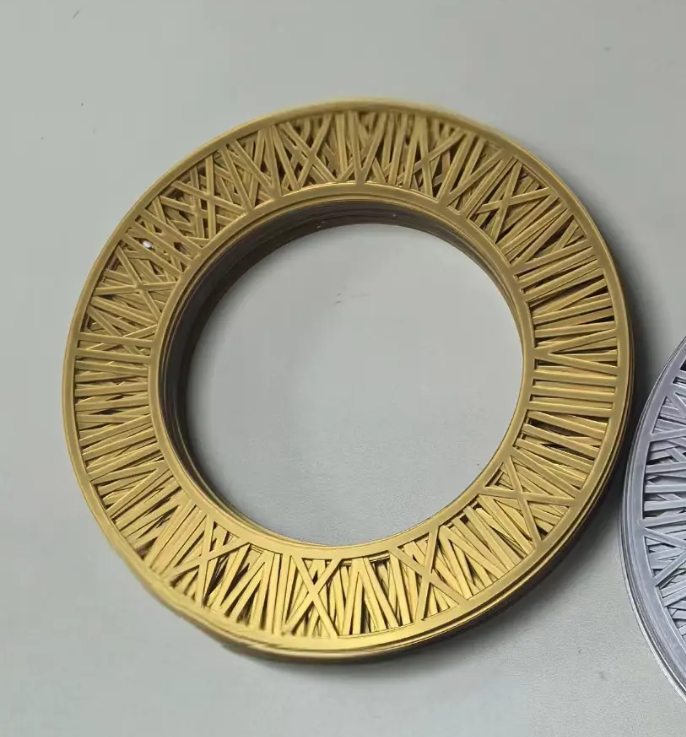 Acrylic Golden Roman Ring (12 Inch )