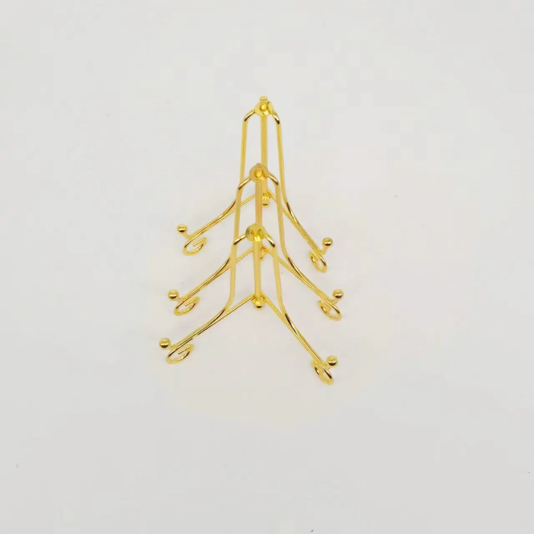 Golden Metal Stand (4 Inch)