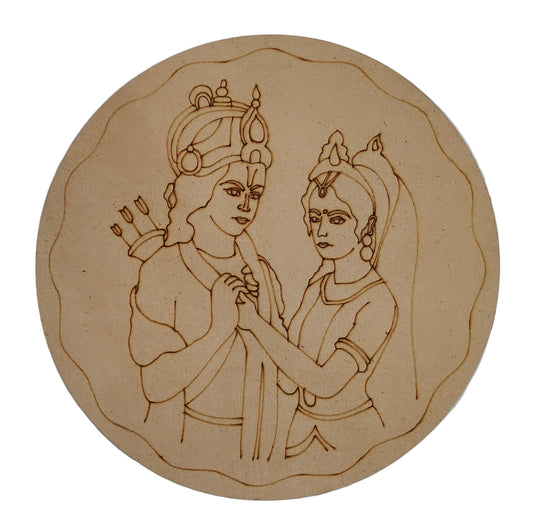 MDF Mandala Engraved