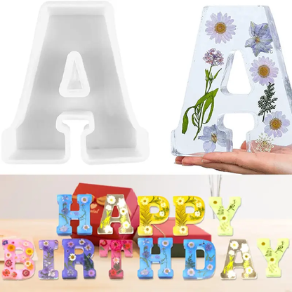 Alphabet Mould (4Inch)