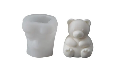 Teddy Bear Candle Big Mould