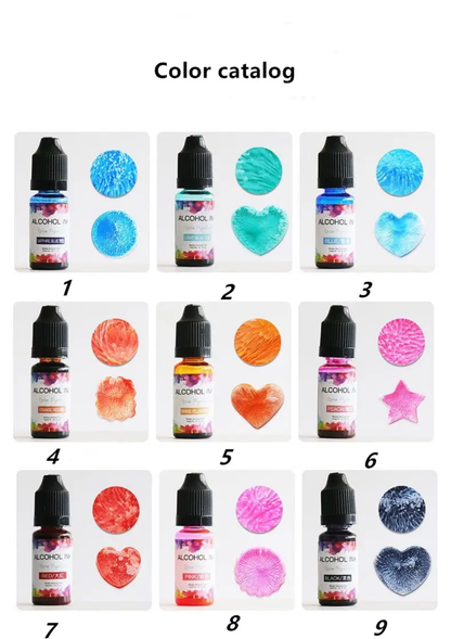 Alcohol ink Pigment Colour