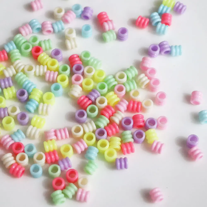 Bracelet Beads Plastic (20gm)