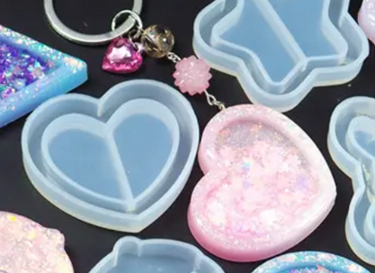 Heart Pendant Mould (4 MM Depth)