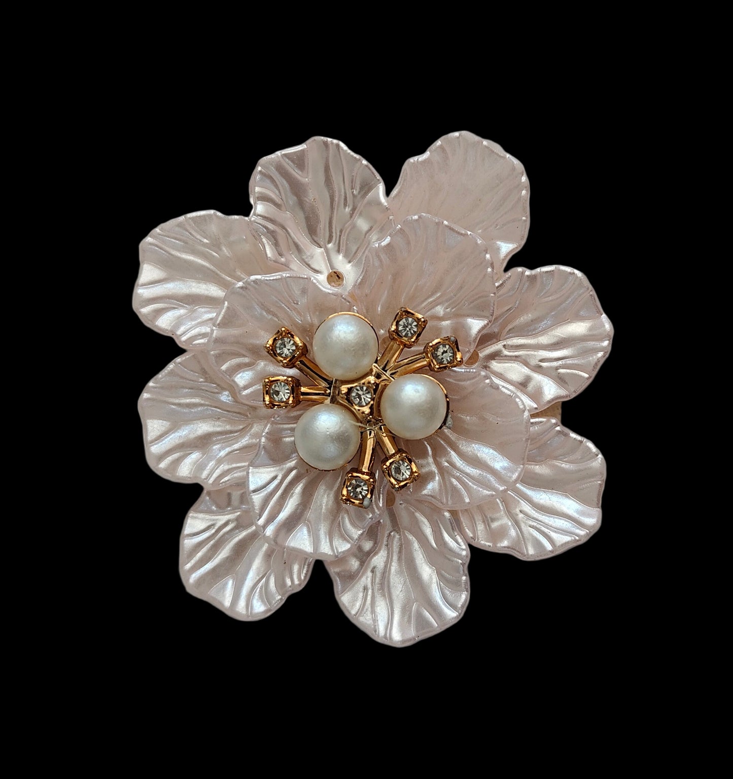 3D Artificial Brooch Flower (2pc)
