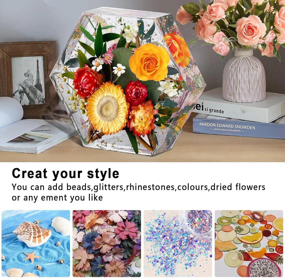 Silicon Mould Hexagon 7 inch ×9 inch