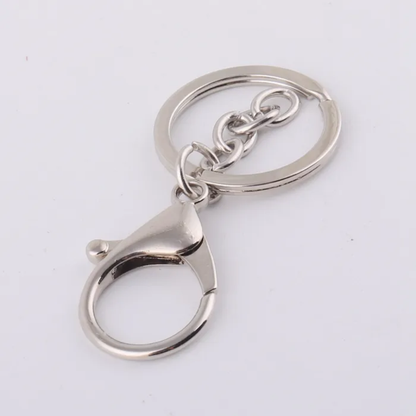 Lobster Keychain Silver (12pc)