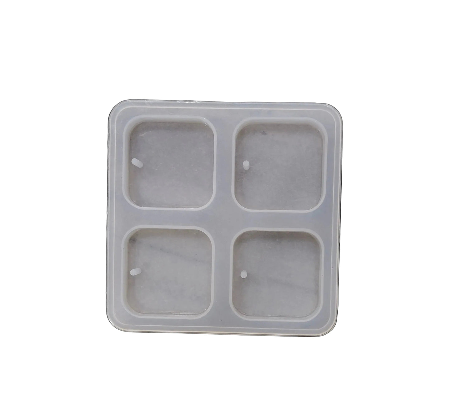 4 Cavity Square Keychain Mould