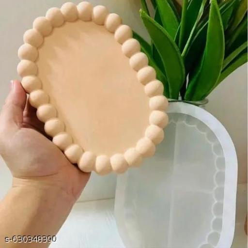 6.5" Oval Bubble Capsule Dish Mould (1 pc)