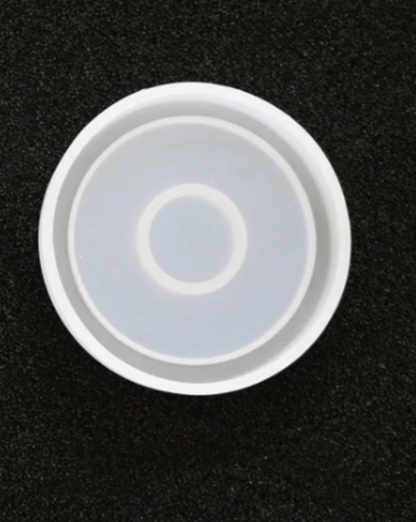 Round Coaster With Border