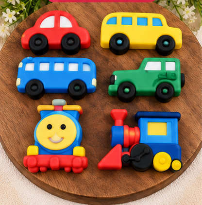 Car Train Mould (22×19.2Cm , 1 Pc)