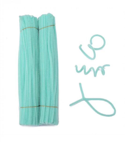 Pipe Cleaner (100 Pc , Sea Green )