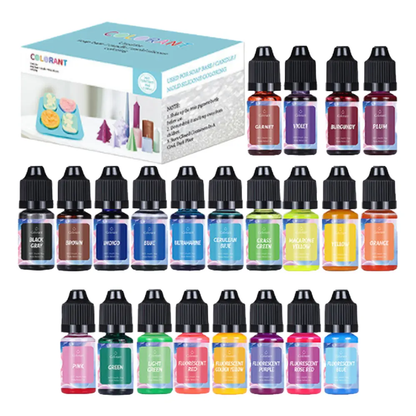 24 Pcs Colorant Set For Soap & Candle