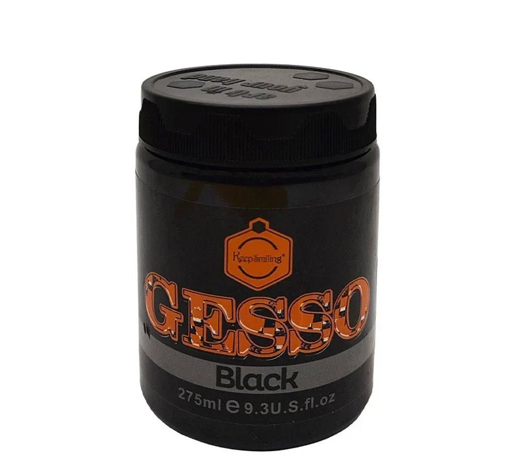 Acrylic Gesso (275 ml , Black)