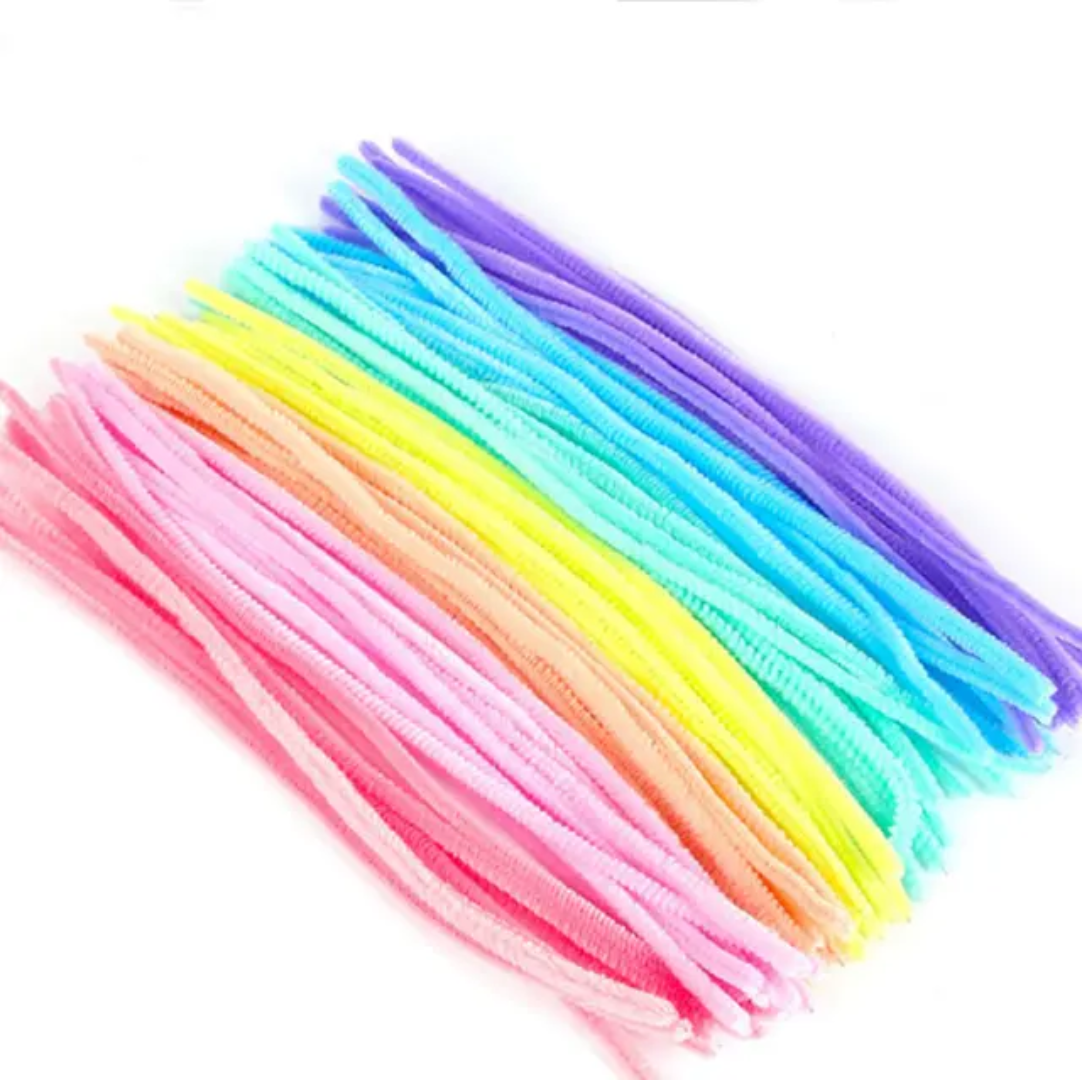 Pipe Cleaners Pastel Multicolour
