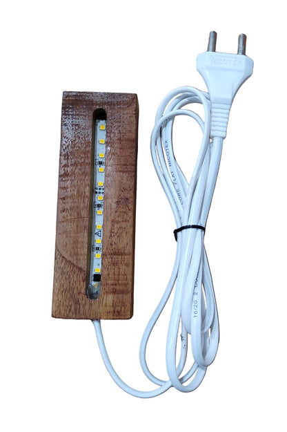 Teakwood LED Light (4")