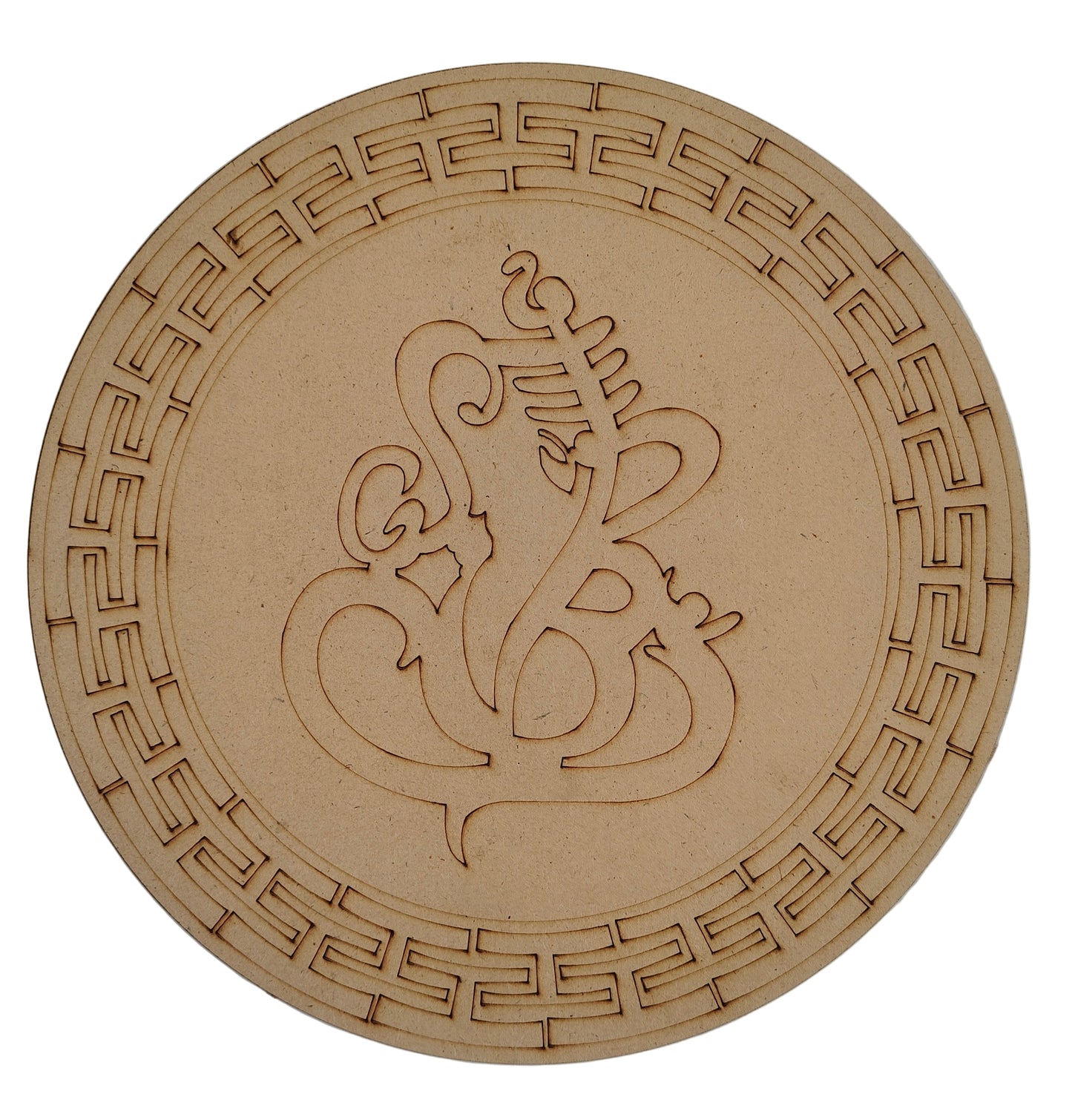 MDF Mandala Engraved