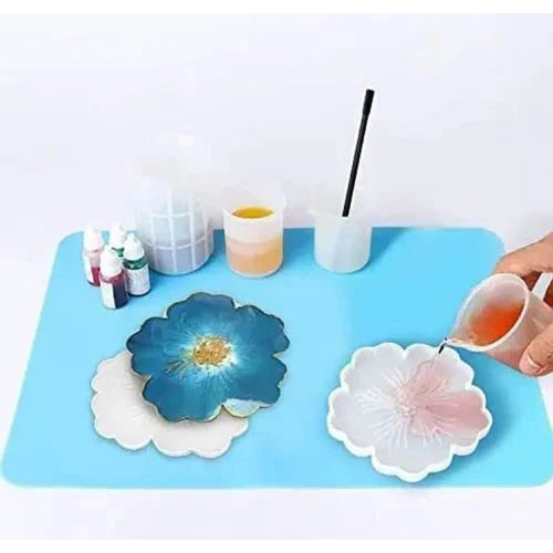 Plain Flower Coaster (6mm , 5")