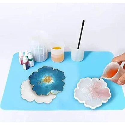 Plain Flower Coaster (6mm , 5")