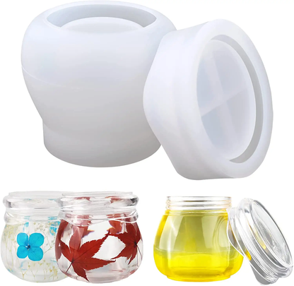 Pudding storage jar & Lid Mould (1 pc)