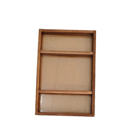 Vertical Varmala Teakwood Frame (12×18)