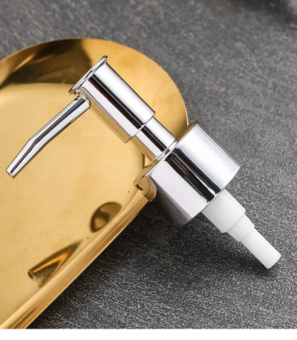 Soap Dispenser Pump Silver (2 pc)