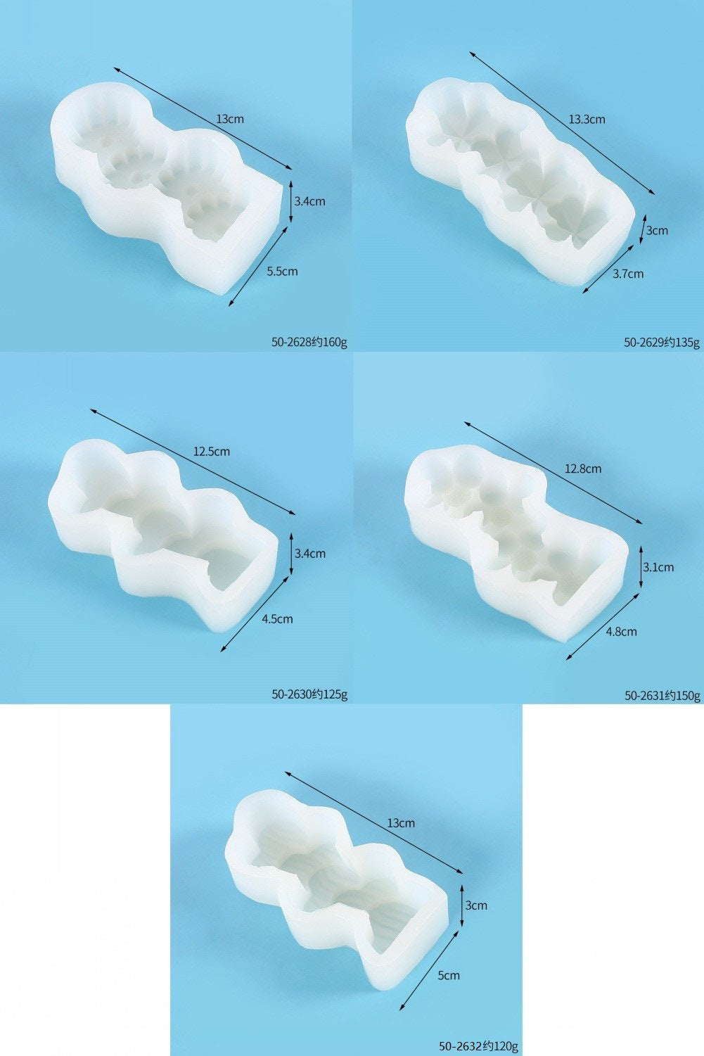 Daisy Flower Candle Making Mould