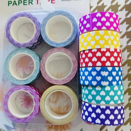 Printed Tape ( 5mm×10mm, 6 pc)