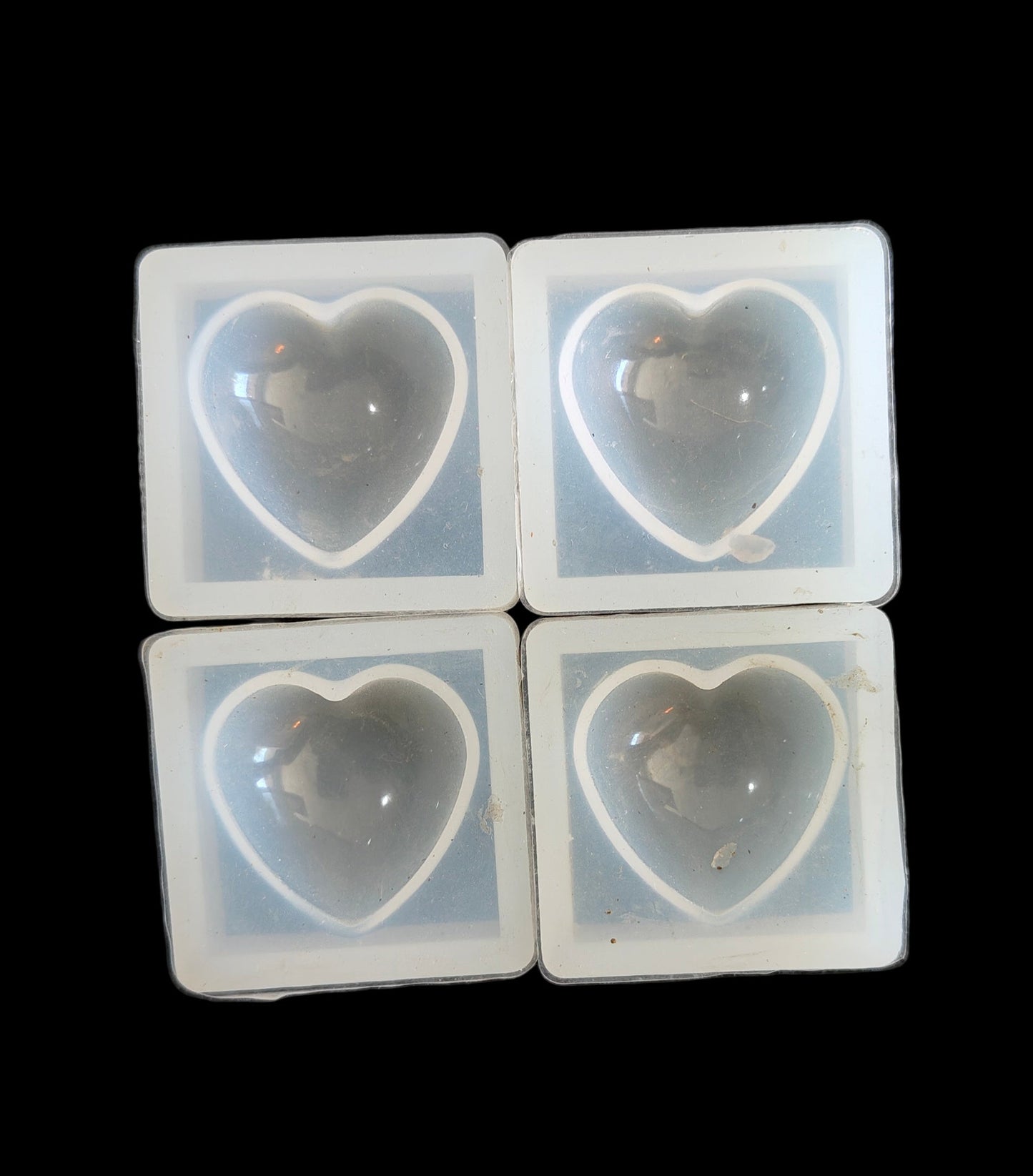 Heart Locked mould (4Pc Set)