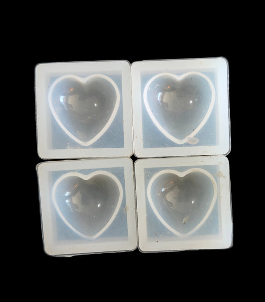 Heart Locked mould (4Pc Set)
