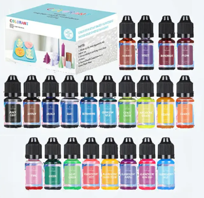 24 Pcs Colorant Set For Soap & Candle