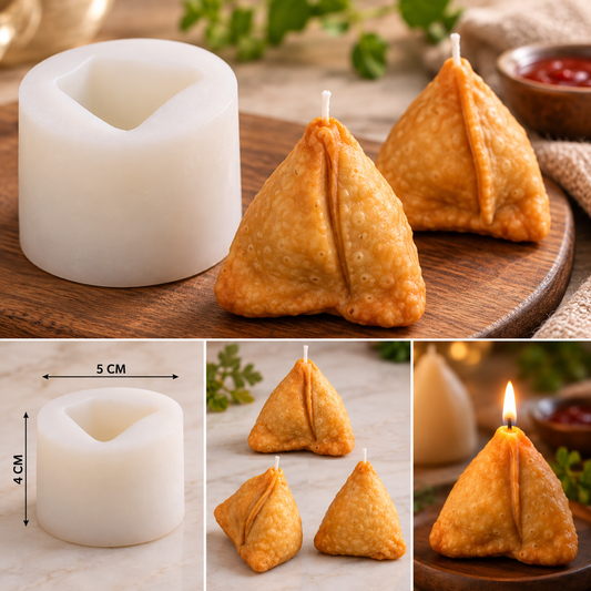 Samosa Shape Candle Mould (1 Pc)
